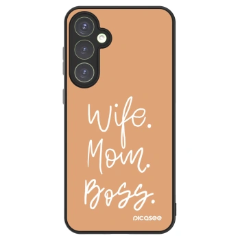 Picasee ULTIMATE CASE PowerShare pentru Samsung Galaxy S23 FE S711B - Boss Mama