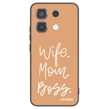 Picasee husă neagră din silicon pentru Xiaomi Poco X6 - Boss Mama