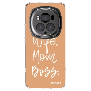 Picasee husă transparentă din silicon pentru Honor Magic6 Pro - Boss Mama