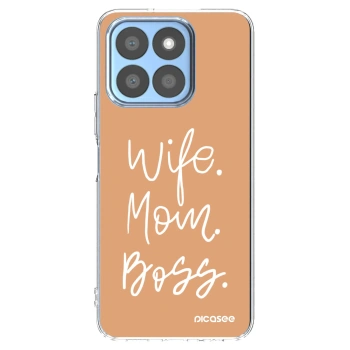 Picasee husă transparentă din silicon pentru Honor X8b - Boss Mama