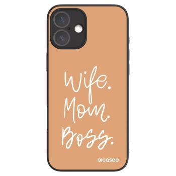 Picasee ULTIMATE CASE pentru Apple iPhone 16 Plus - Boss Mama