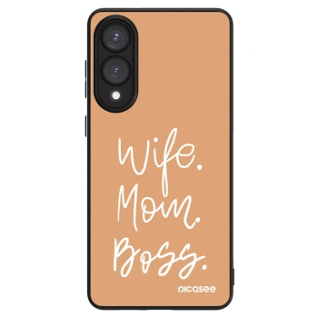 Picasee ULTIMATE CASE PowerShare pentru Samsung Galaxy S25 Edge 5G - Boss Mama