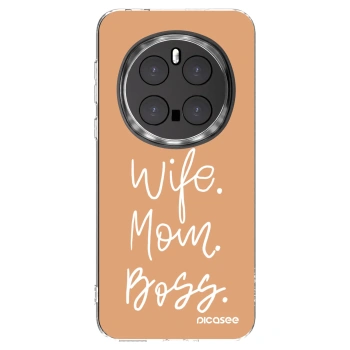 Picasee husă transparentă din silicon pentru Honor Magic7 Pro 5G - Boss Mama