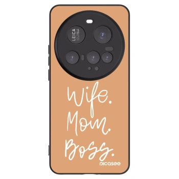 Picasee husă neagră din silicon pentru Xiaomi 15 Ultra - Boss Mama