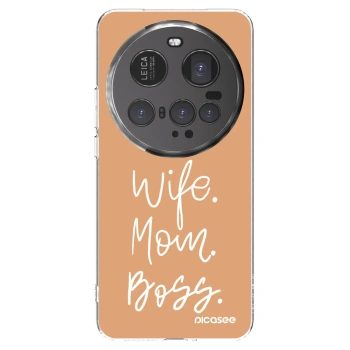 Picasee husă transparentă din silicon pentru Xiaomi 15 Ultra - Boss Mama