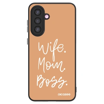 Picasee ULTIMATE CASE pentru Samsung Galaxy A56 5G A566B - Boss Mama