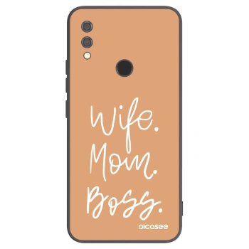 Picasee husă neagră din silicon pentru Xiaomi Redmi Note 7 - Boss Mama