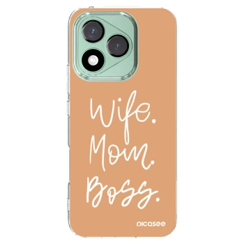 Picasee husă transparentă din silicon pentru Honor 400 Lite 5G - Boss Mama