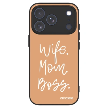Picasee ULTIMATE CASE pentru Apple iPhone 17 Pro - Boss Mama