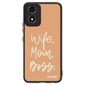 Husă pentru Motorola Moto E14 - Boss Mama