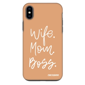Husă pentru Apple iPhone XS Max - Boss Mama