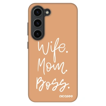 Picasee Fashion Case pentru Samsung Galaxy S23+ 5G - Boss Mama