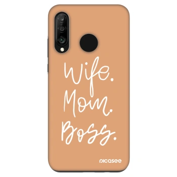 Husă pentru Huawei P30 Lite - Boss Mama