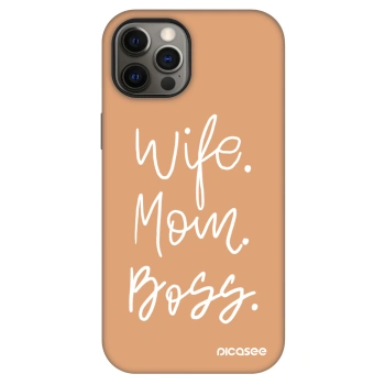 Husă pentru Apple iPhone 12 Pro - Boss Mama