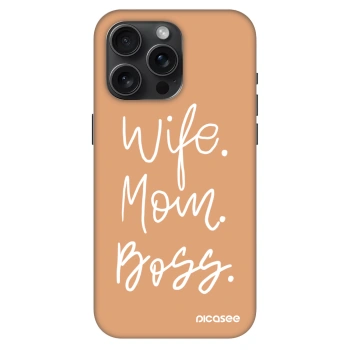 Husă pentru Apple iPhone 15 Pro Max - Boss Mama
