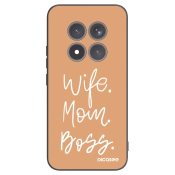 Picasee husă neagră din silicon pentru Xiaomi Redmi Note 15 Pro+ - Boss Mama