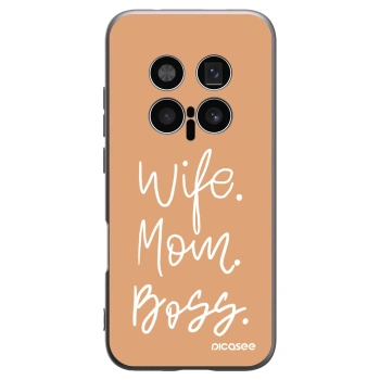 Picasee husă neagră din silicon pentru Honor Magic8 Pro 5G - Boss Mama