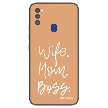 Husă pentru Samsung Galaxy M21 M215F - Boss Mama