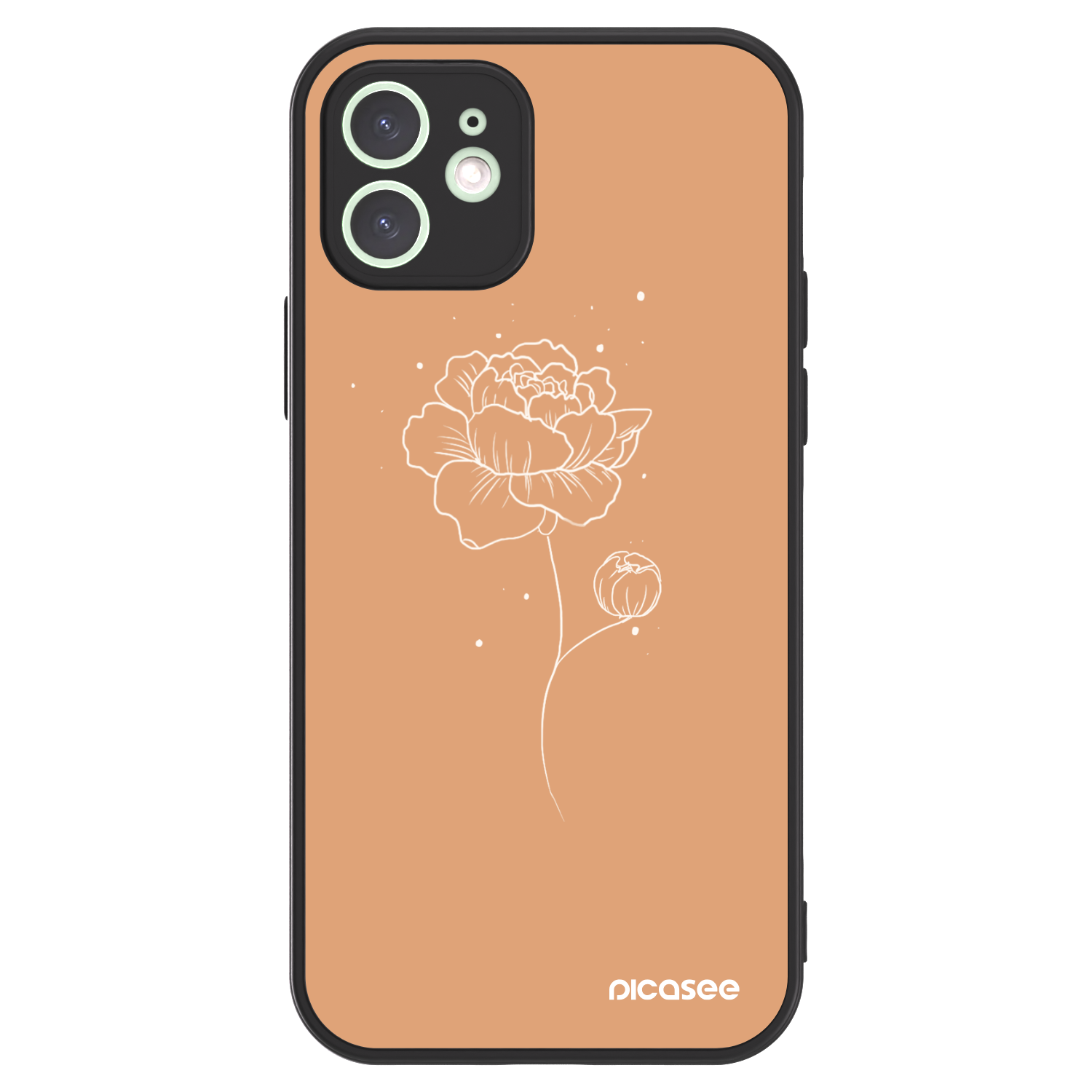 Picasee ULTIMATE CASE pentru Apple iPhone 12 - Peonies