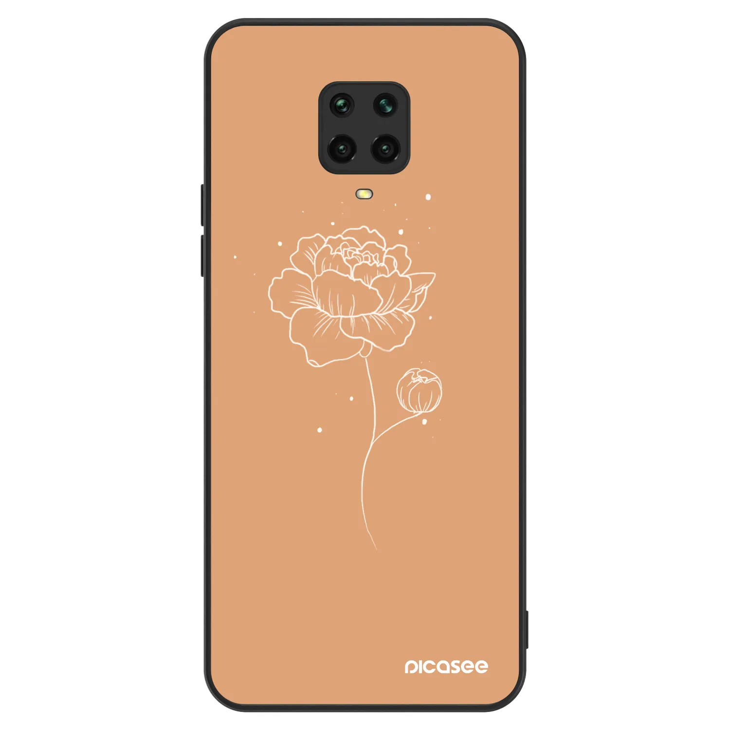 Picasee ULTIMATE CASE pentru Xiaomi Redmi Note 9 Pro - Peonies