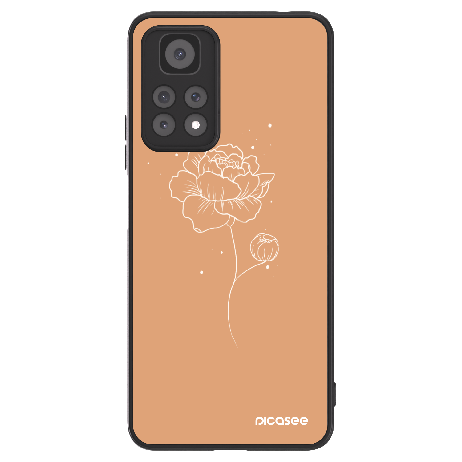 Picasee ULTIMATE CASE pentru Xiaomi Redmi Note 11 Pro - Peonies