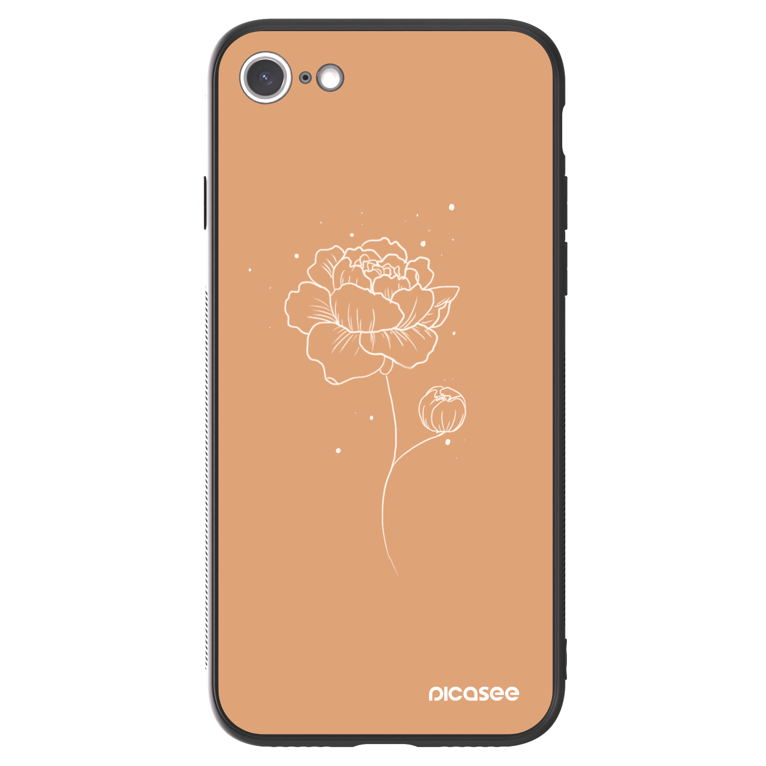 Picasee ULTIMATE CASE pentru Apple iPhone SE 2022 - Peonies
