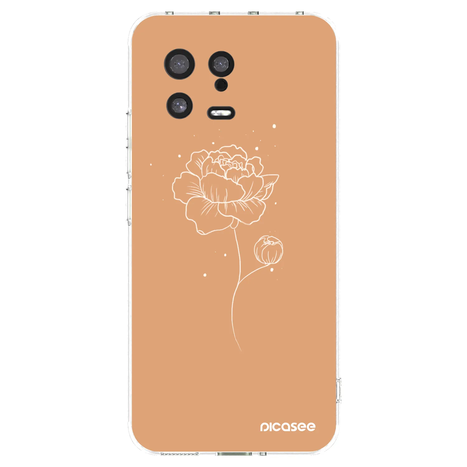 Picasee husă transparentă din silicon pentru Xiaomi 13 - Peonies