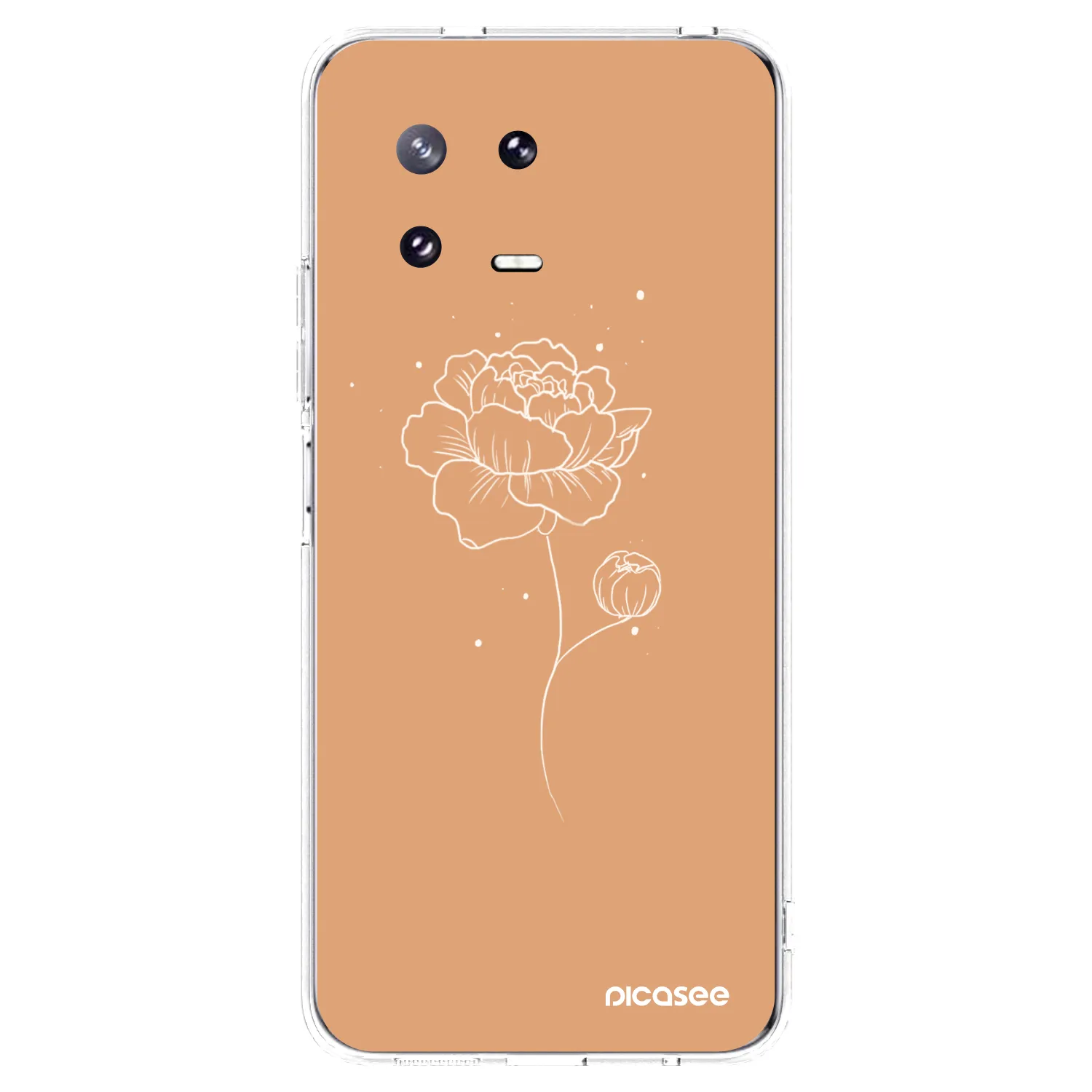 Picasee husă transparentă din silicon pentru Xiaomi 13 Pro - Peonies