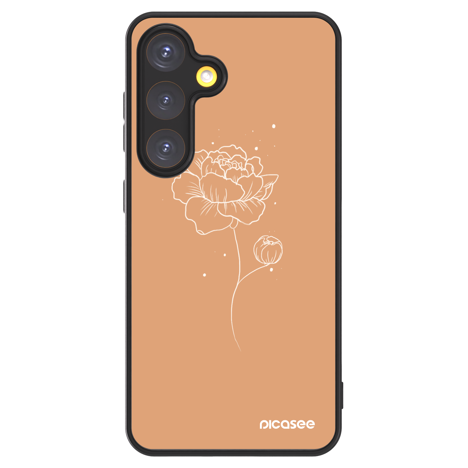 Picasee ULTIMATE CASE pentru Samsung Galaxy S24 S921B 5G - Peonies