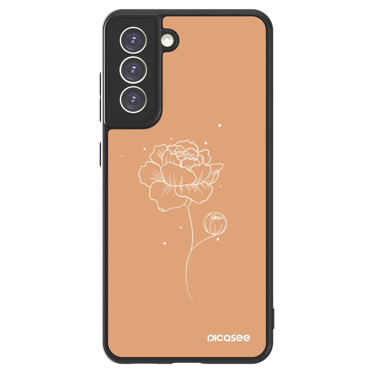 Picasee ULTIMATE CASE PowerShare pentru Samsung Galaxy S21 FE 5G - Peonies