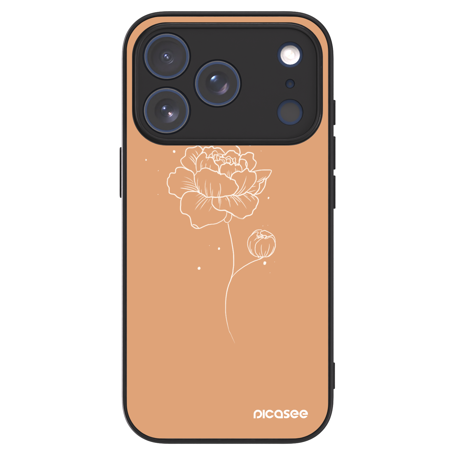 Picasee ULTIMATE CASE MagSafe pentru Apple iPhone 17 Pro - Peonies