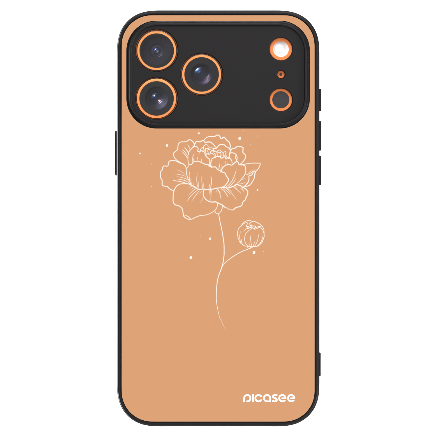 Picasee ULTIMATE CASE MagSafe pentru Apple iPhone 17 Pro Max - Peonies
