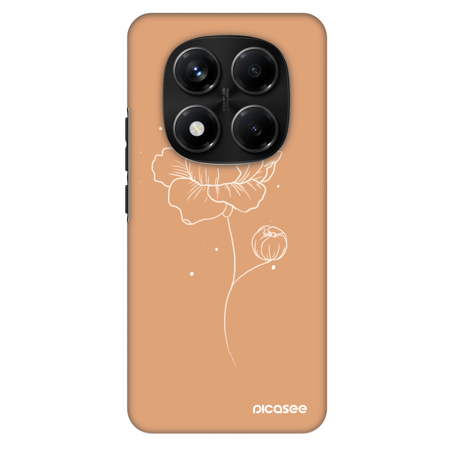 Picasee Fashion Case pentru Xiaomi Redmi Note 14 Pro+ 5G - Peonies