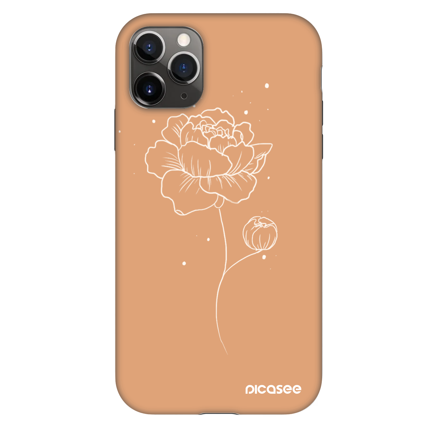 Picasee Fashion Case pentru Apple iPhone 11 Pro - Peonies