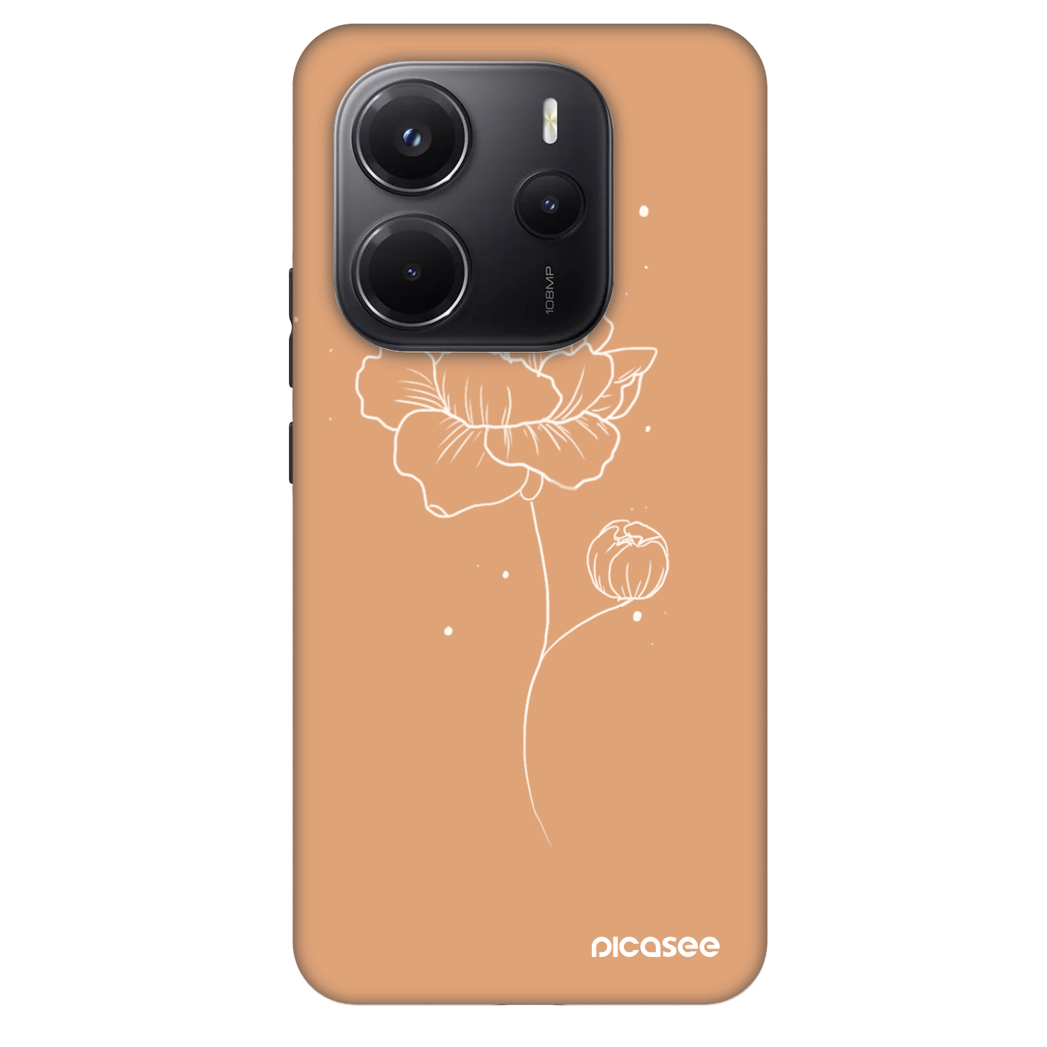 Picasee Fashion Case pentru Xiaomi Redmi Note 14 5G - Peonies