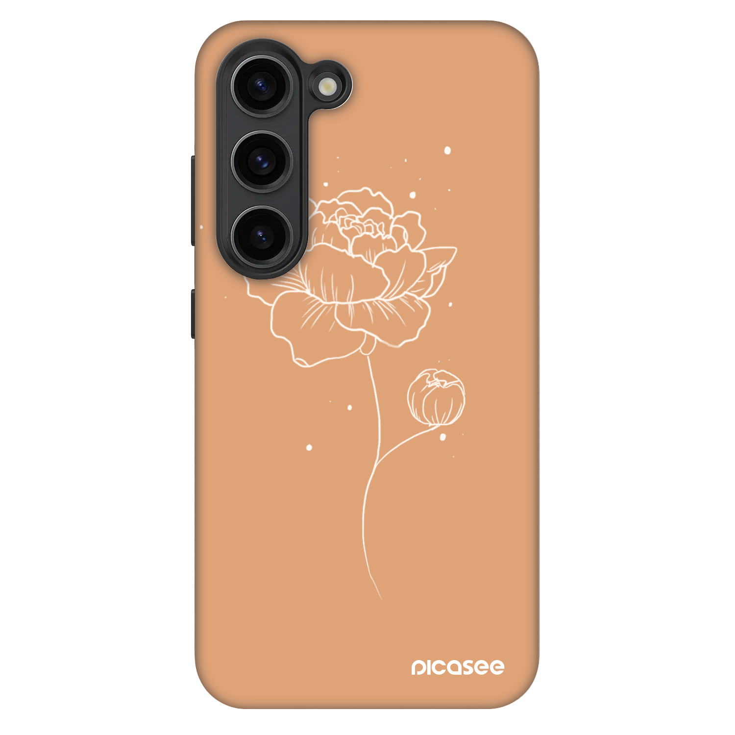 Picasee Fashion Case pentru Samsung Galaxy S23+ 5G - Peonies
