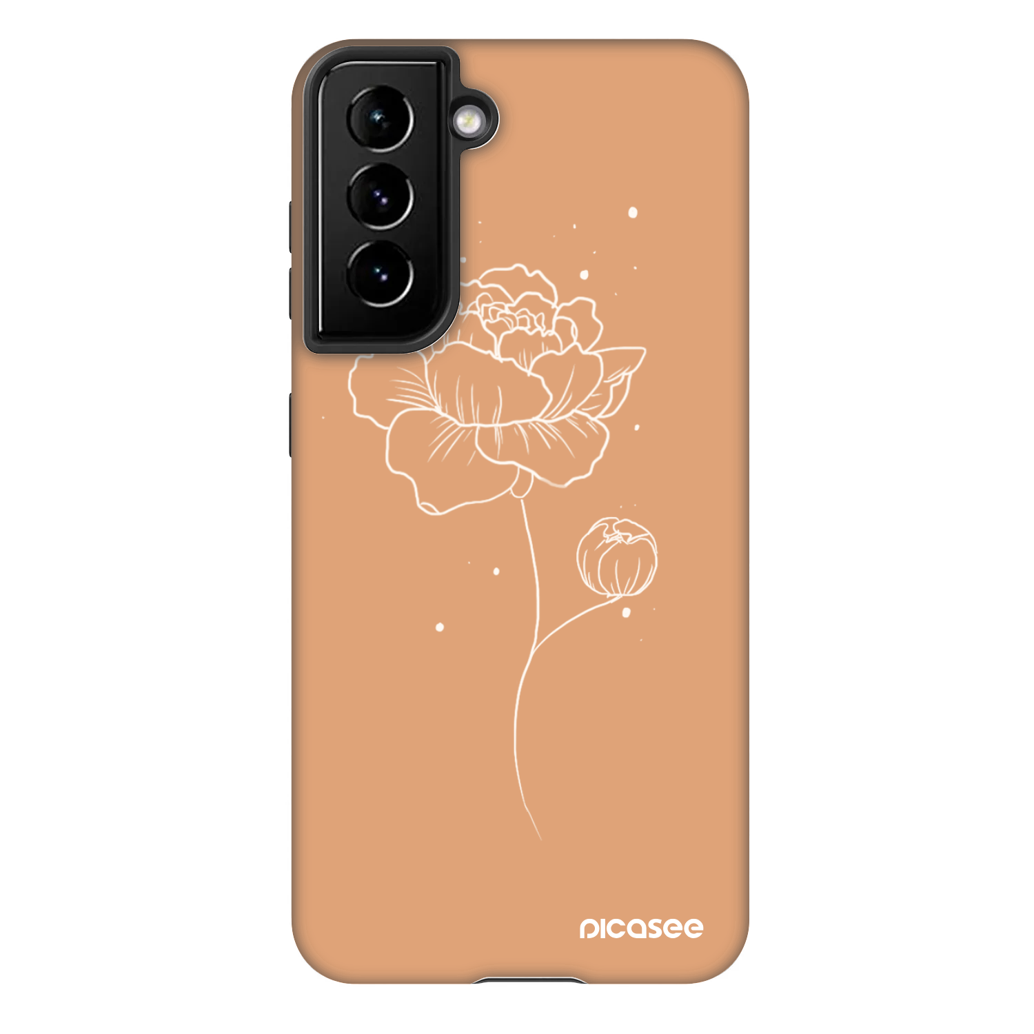 Picasee Fashion Case pentru Samsung Galaxy S22 5G - Peonies