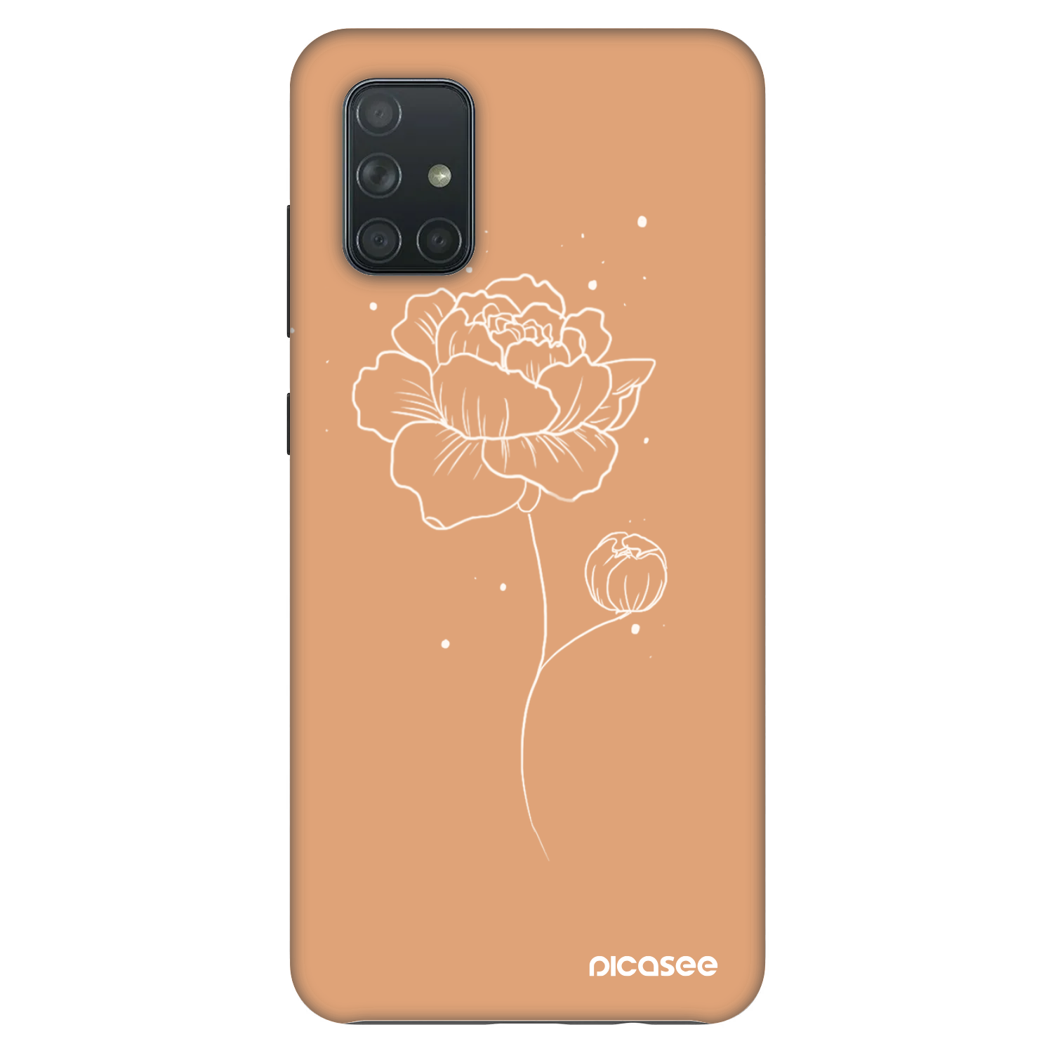 Picasee Fashion Case pentru Samsung Galaxy A71 A715F - Peonies