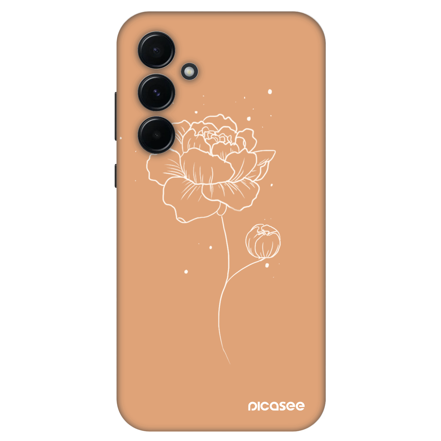 Picasee Fashion Case pentru Samsung Galaxy A55 5G A556B - Peonies