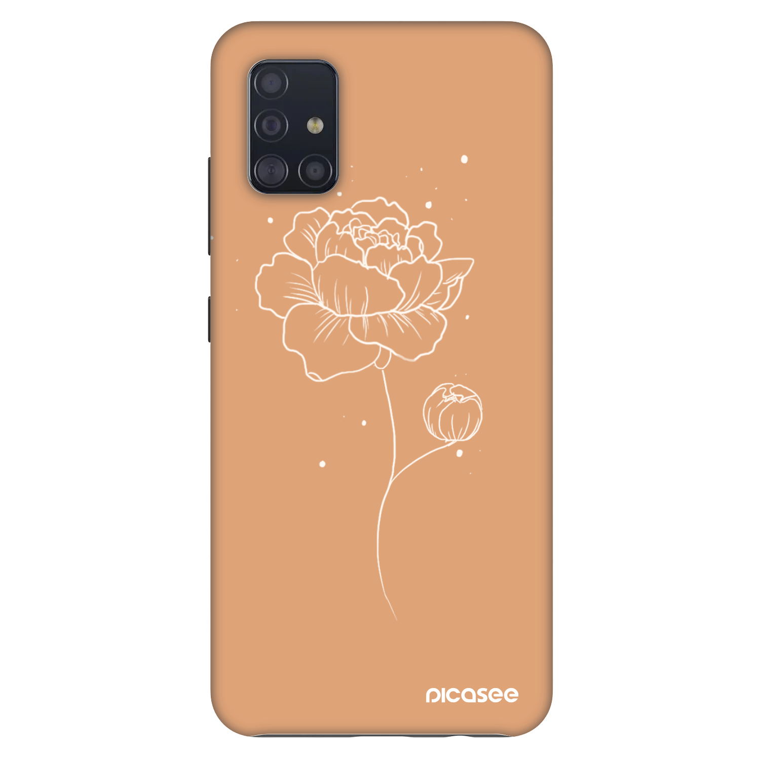 Picasee Fashion Case pentru Samsung Galaxy A51 A515F - Peonies