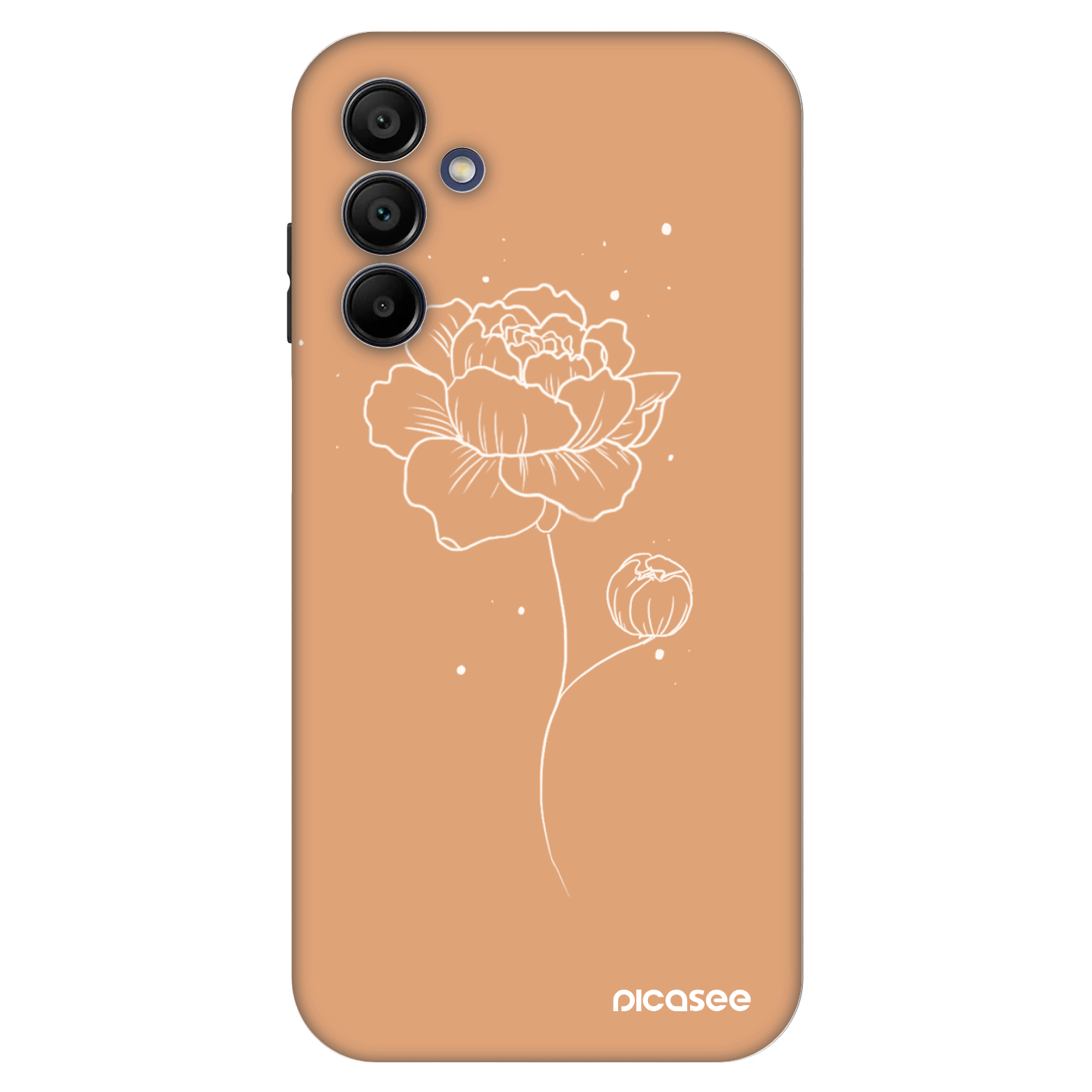 Picasee Fashion Case pentru Samsung Galaxy A15 A155F 4G - Peonies
