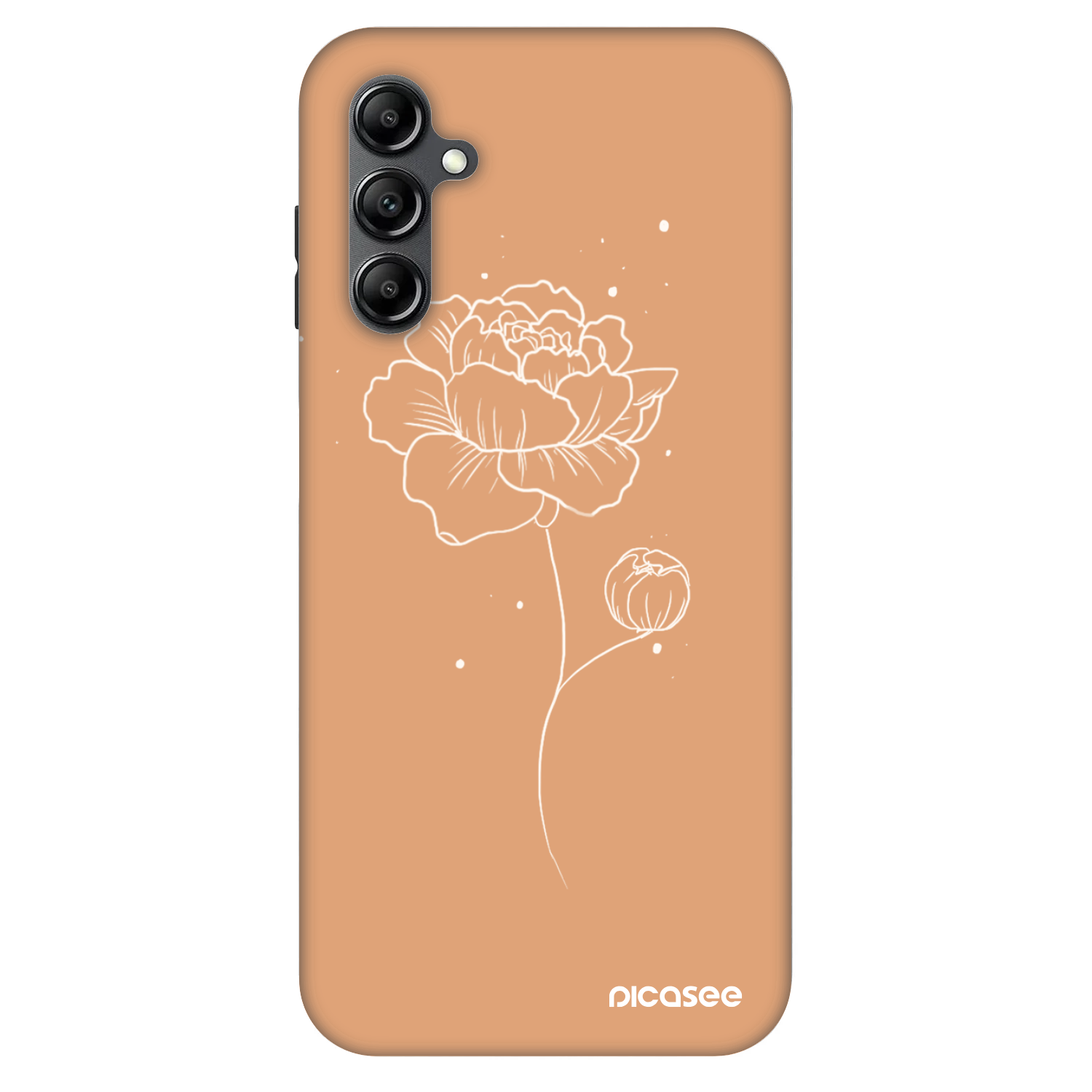 Picasee Fashion Case pentru Samsung Galaxy A14 4G A145R - Peonies