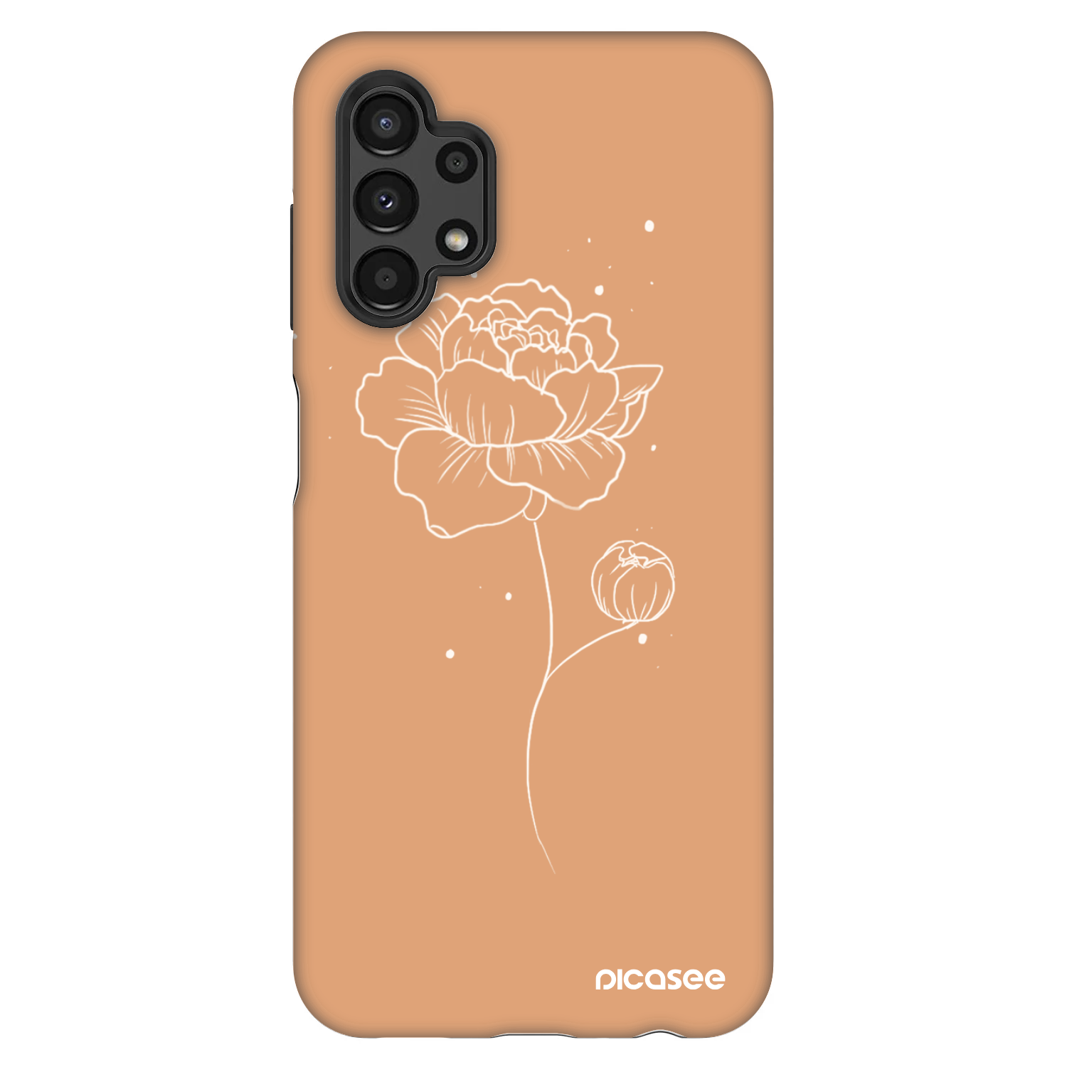 Picasee Fashion Case pentru Samsung Galaxy A13 4G A135 - Peonies