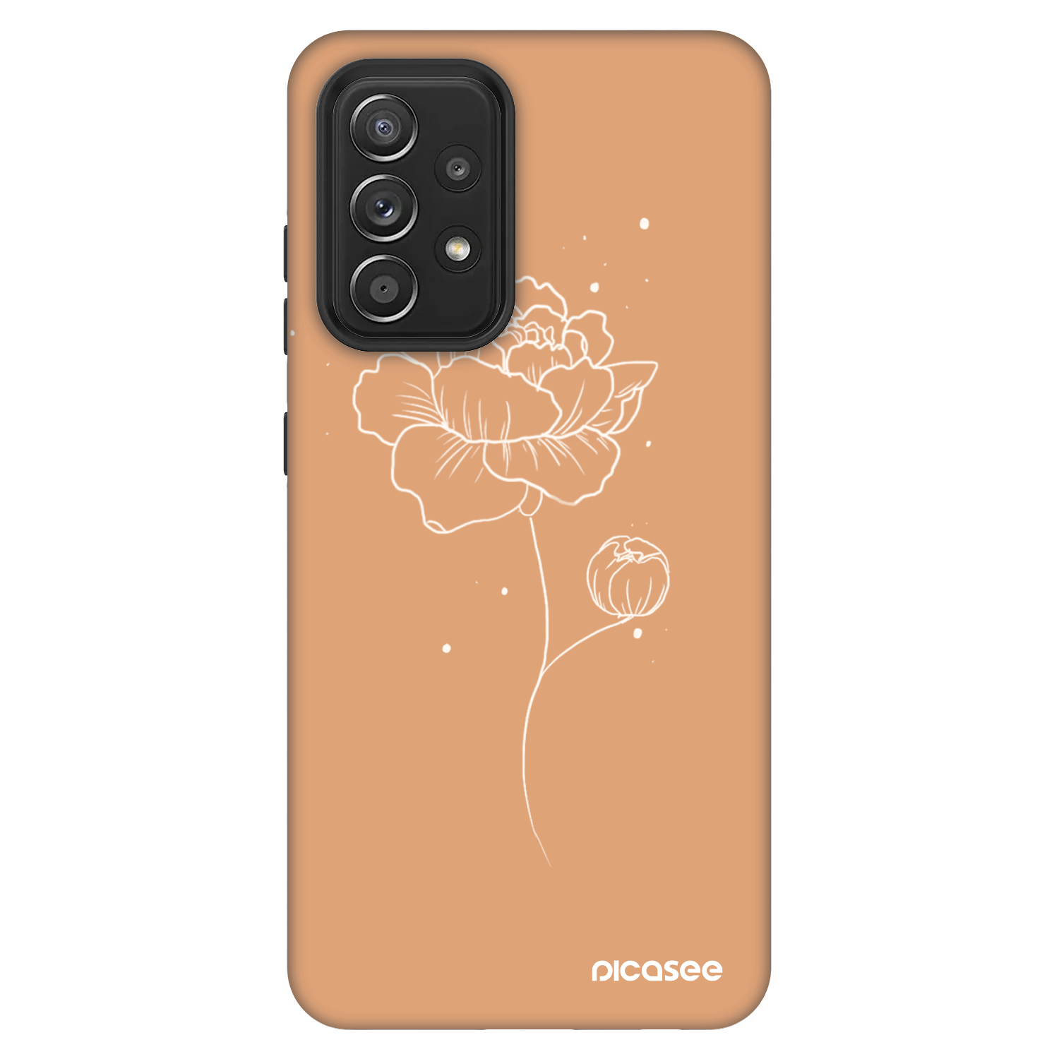 Picasee Fashion Case pentru Samsung Galaxy A52 5G A525F - Peonies