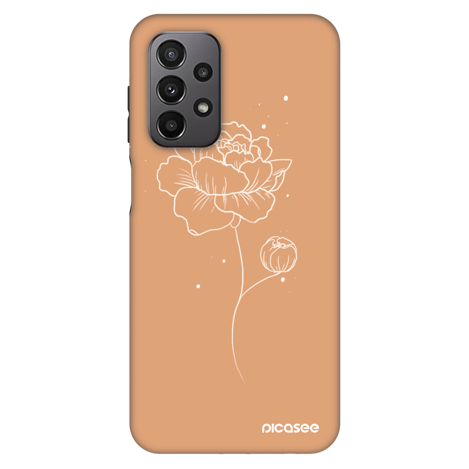 Picasee Fashion Case pentru Samsung Galaxy A23 A235F 4G - Peonies