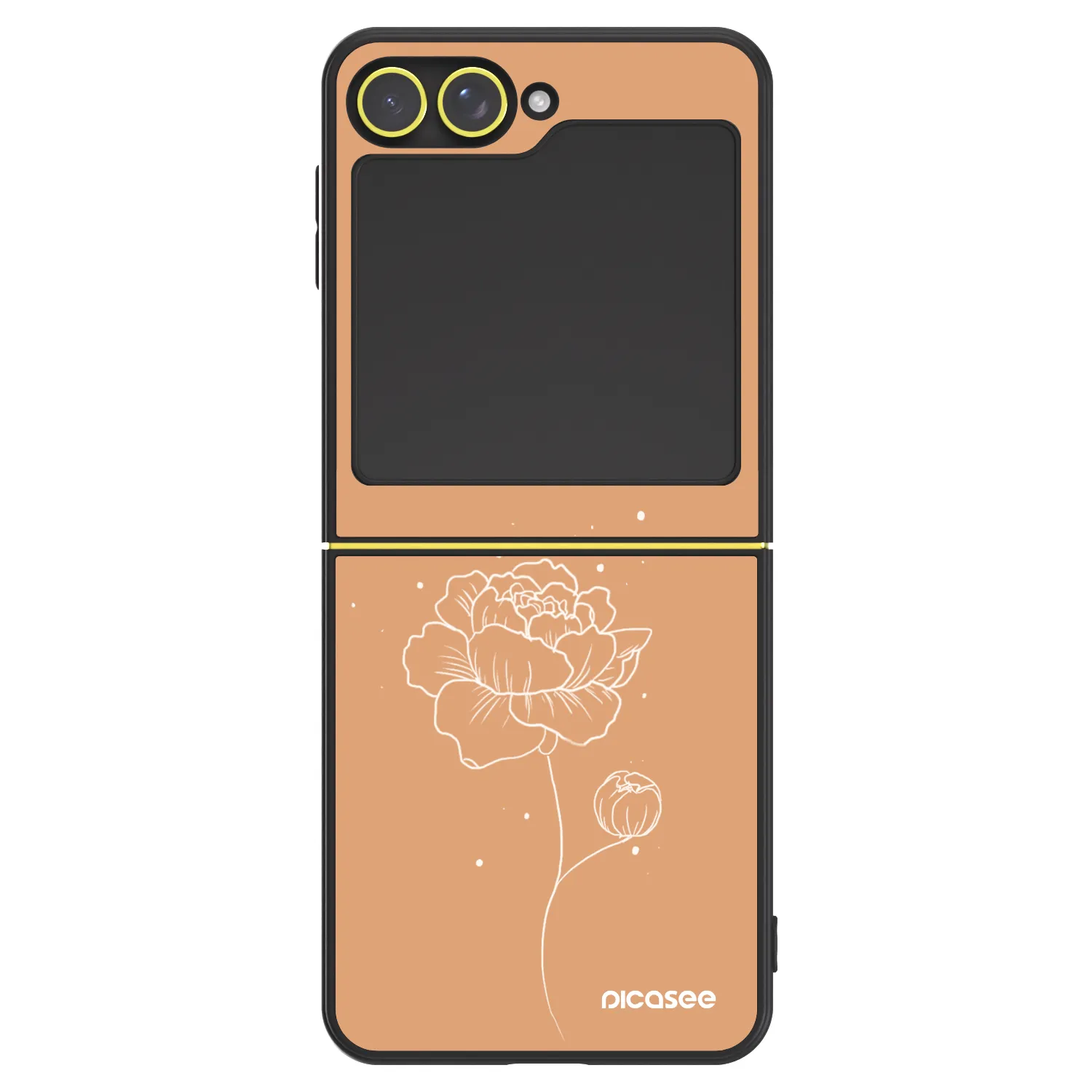 Picasee ULTIMATE CASE pentru Samsung Galaxy Z Flip7 FE 5G - Peonies