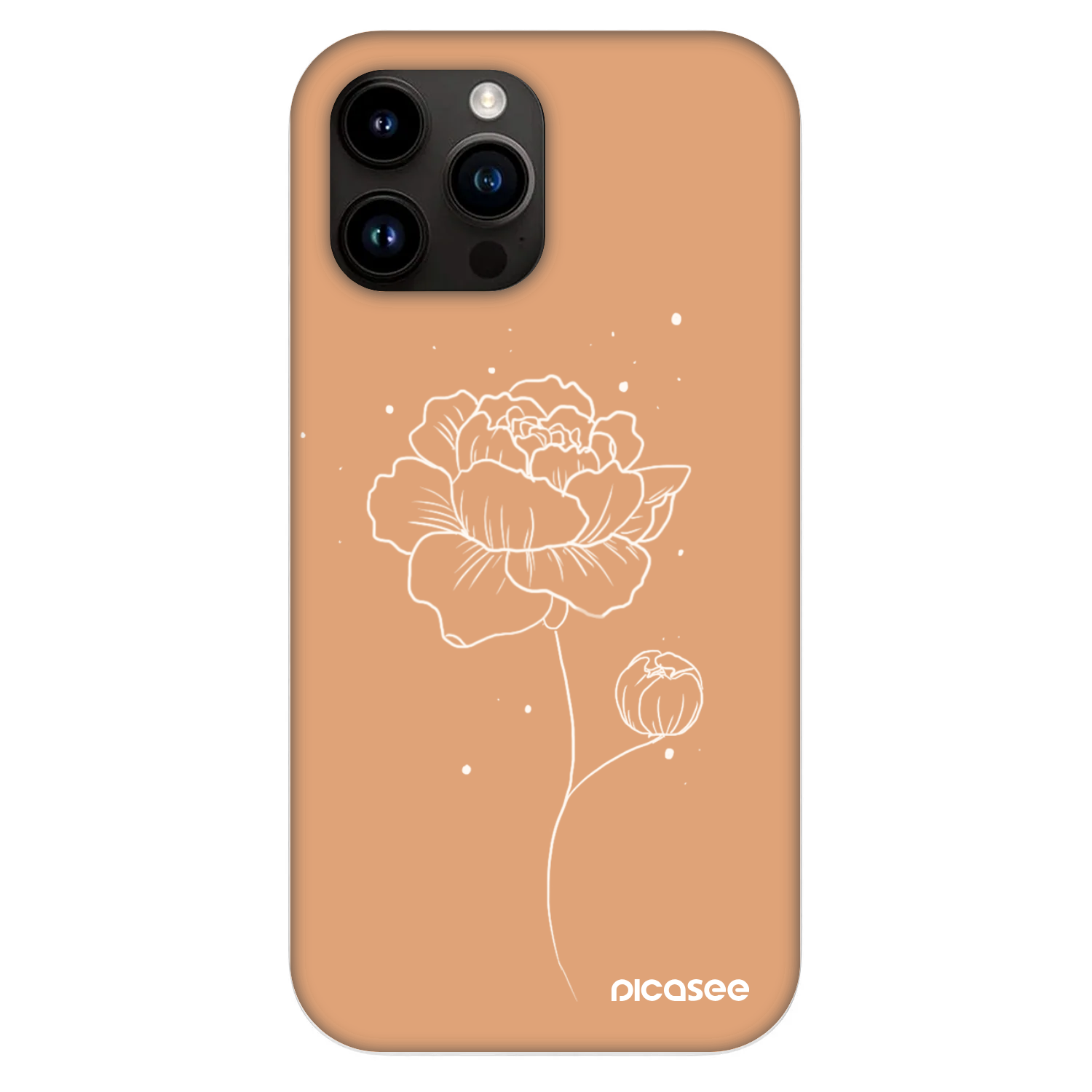 Picasee Fashion Case MagSafe pentru Apple iPhone 13 Pro Max - Peonies