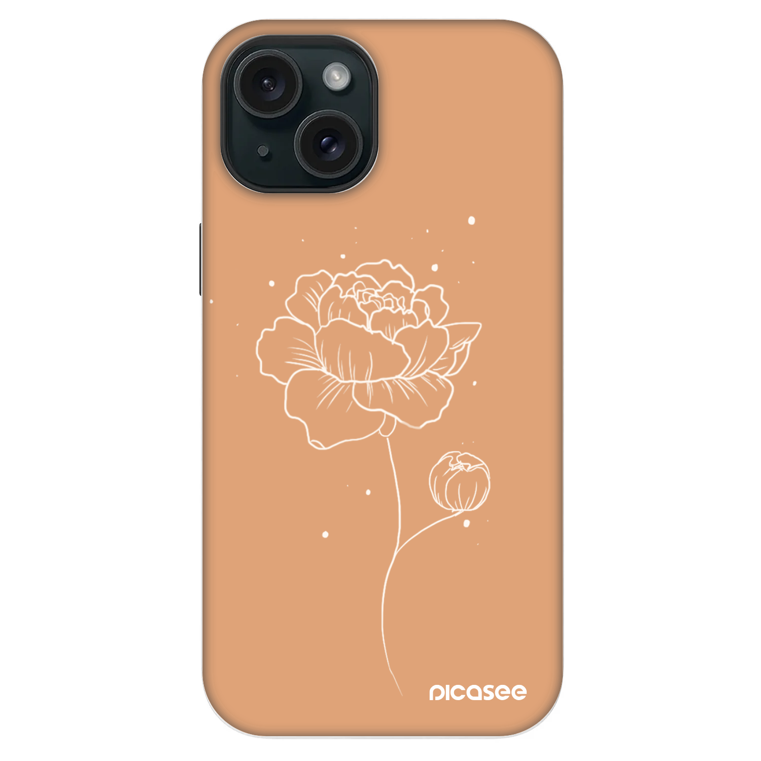 Picasee Fashion Case MagSafe pentru Apple iPhone 14 - Peonies