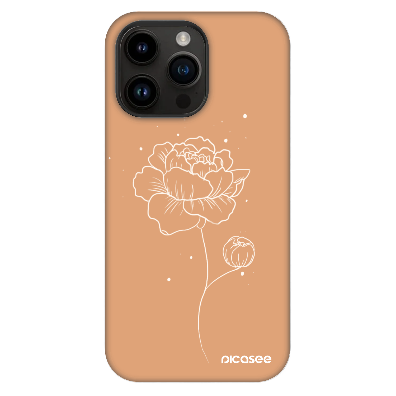Picasee Fashion Case MagSafe pentru Apple iPhone 14 Pro Max - Peonies