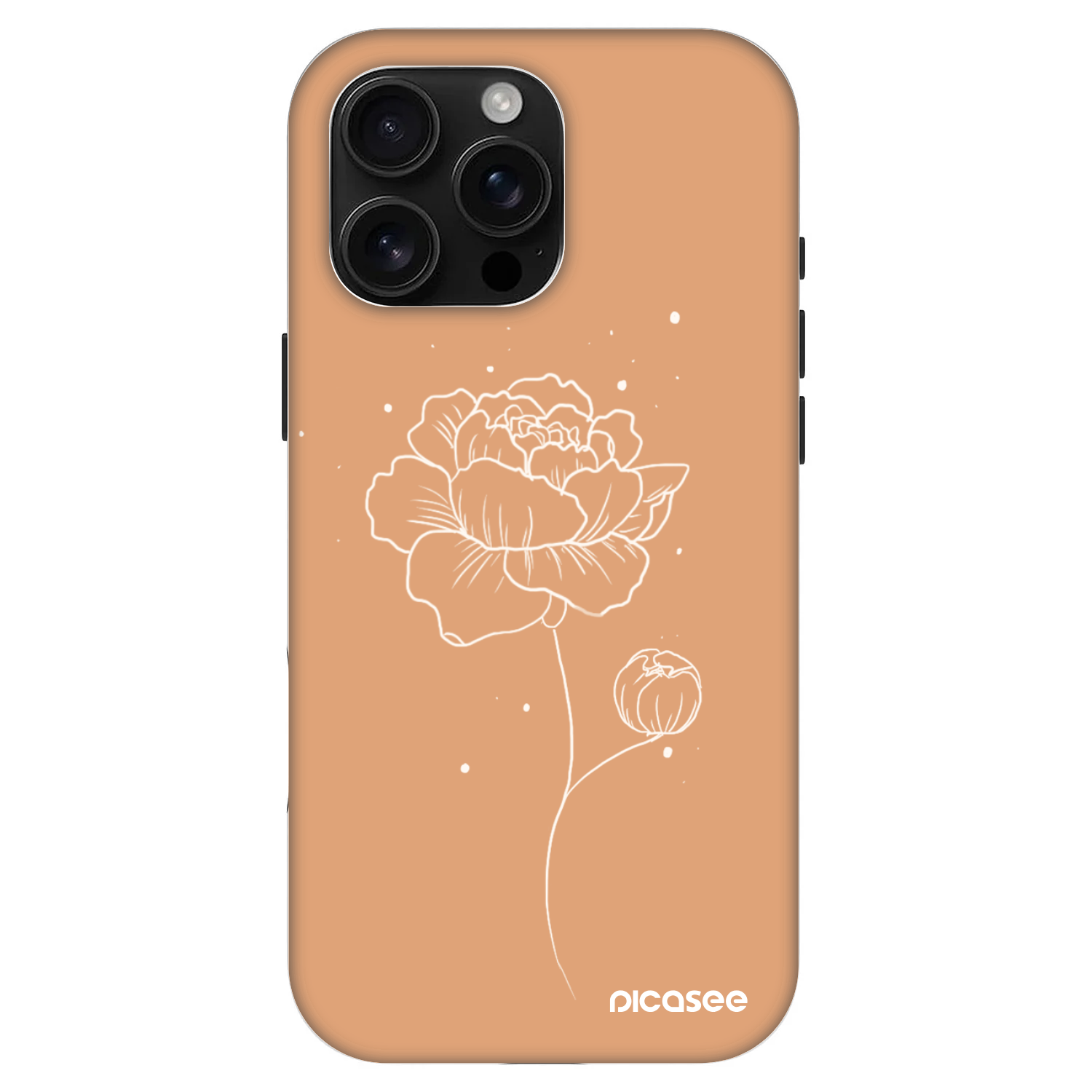 Picasee Fashion Case MagSafe pentru Apple iPhone 16 Pro Max - Peonies